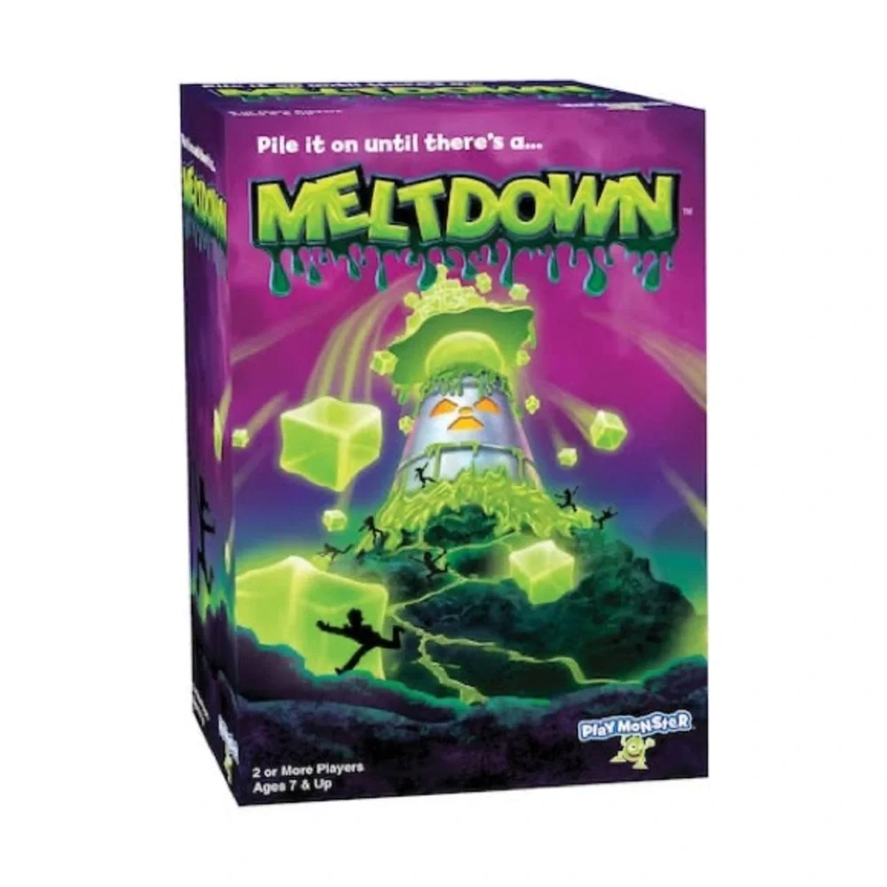 - NEW Board Game Monster Meltdown Game Pile It On Until Theres A Meltdown *